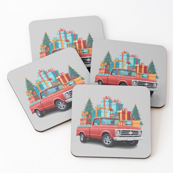 Item preview, Pickup truck with gifts designed and sold by AnnaTymosh.