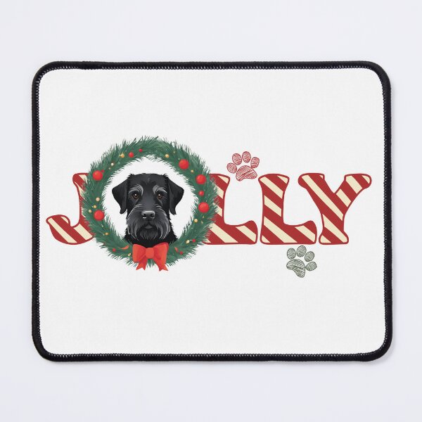 Item preview, Jolly Christmas - Black Russian Terrier Nose Edition designed and sold by GoodyPaws.
