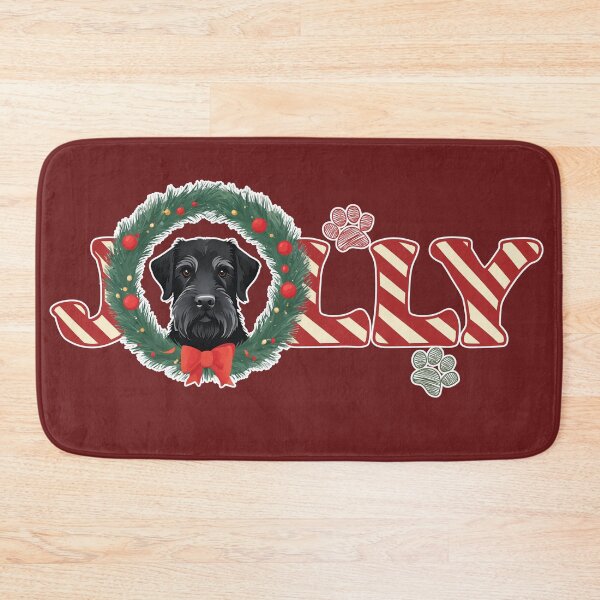 Item preview, Jolly Christmas - Black Russian Terrier Nose Edition designed and sold by GoodyPaws.