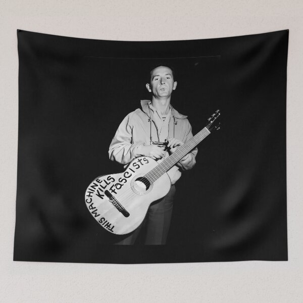 Item preview, Wo.ody Gu.thrie - This Ma.chine Kills Fascists designed and sold by run-rotee.