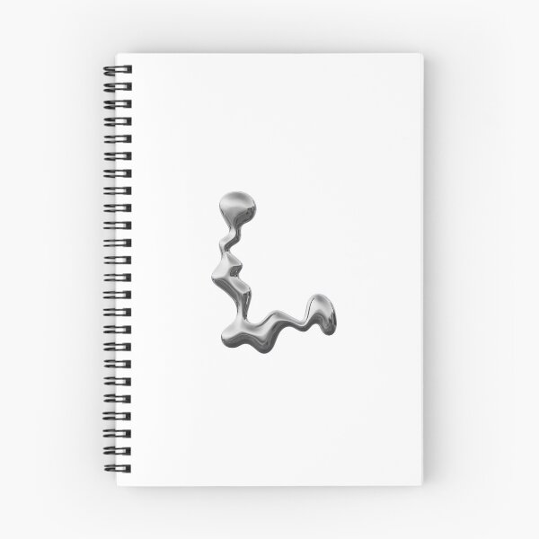 Item preview, SILVER L LETTER CHROME DESIGN! designed and sold by MeBrokeStudent.