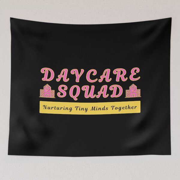 Item preview, Daycare Squad: Nurturing Tiny Minds Together - Fun Team Design for Teachers designed and sold by DesignDazzles.