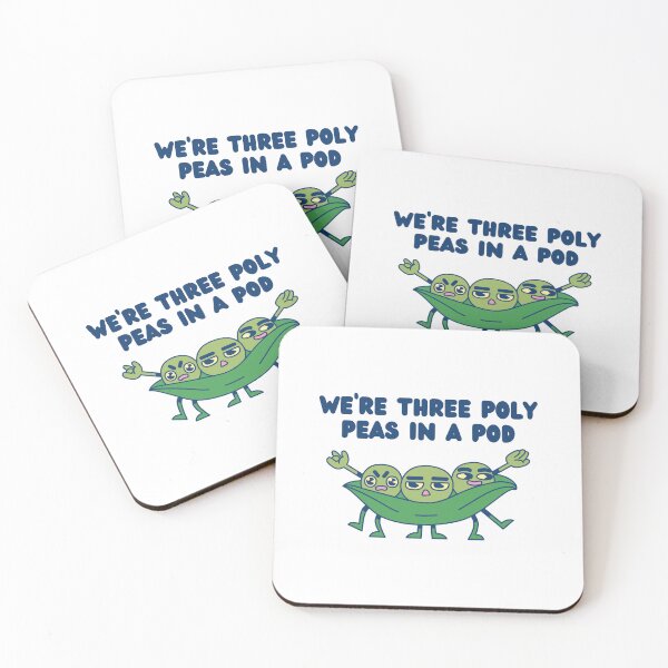 Item preview, Poly Peas in a Pod designed and sold by ilytbellaa.