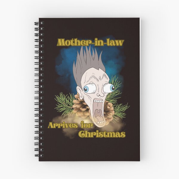 Item preview, MOTHER-IN-LAW ARRIVES FOR CHRISTMAS designed and sold by Tadeusz1.