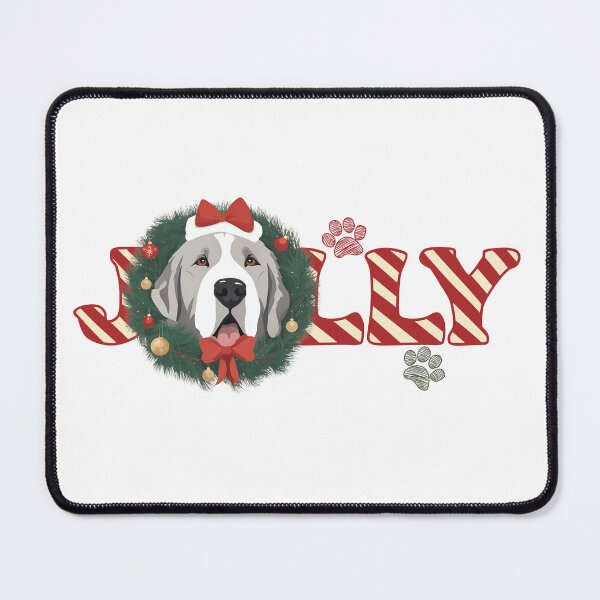 Item preview, Jolly Christmas - Pyrenean Mastiff Nose Edition designed and sold by GoodyPaws.