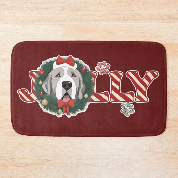 Item preview, Jolly Christmas - Pyrenean Mastiff Nose Edition designed and sold by GoodyPaws.