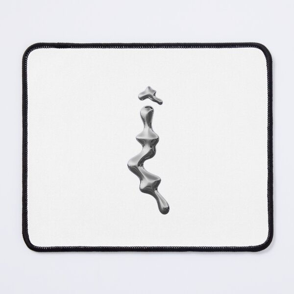 Item preview, SILVER I LETTER CHROME DESIGN! designed and sold by MeBrokeStudent.