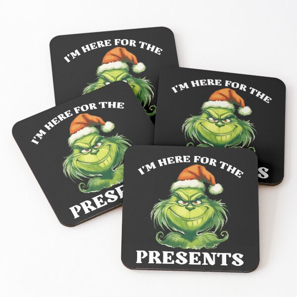 Item preview, I'm Here For The Presents - Grinch Christmas designed and sold by Uvi-Pro.