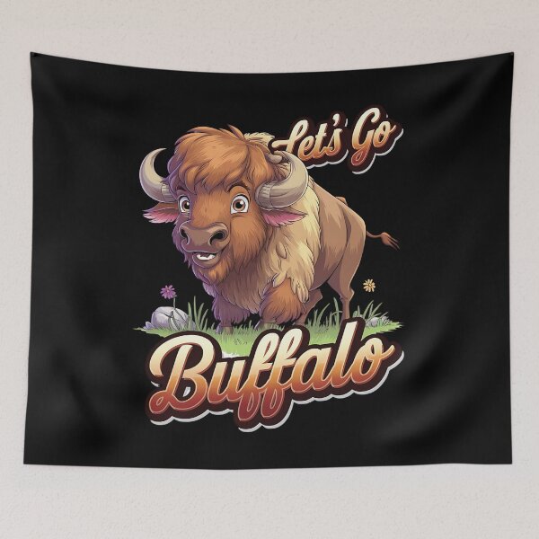Item preview, Let's go buffalo designed and sold by JansenGS.