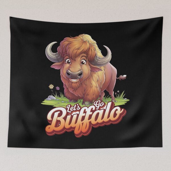 Item preview, Let's go buffalo designed and sold by JansenGS.