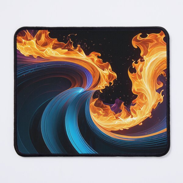 Item preview, Waves of Color and Fire designed and sold by SublimeMusings.