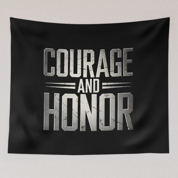 Item preview, Courage and Honor designed and sold by Dilwish5.