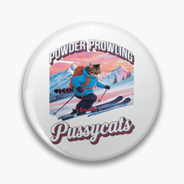 Item preview, Powder prowling - freestyling - Cat skiing - Paws in powder designed and sold by JansenGS.