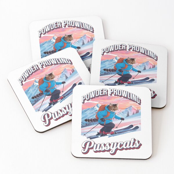 Item preview, Powder prowling - freestyling - Cat skiing - Paws in powder designed and sold by JansenGS.