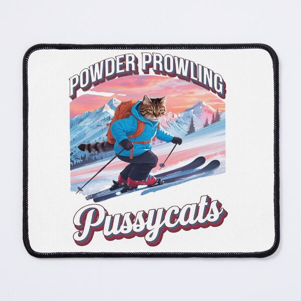 Item preview, Powder prowling - freestyling - Cat skiing - Paws in powder designed and sold by JansenGS.