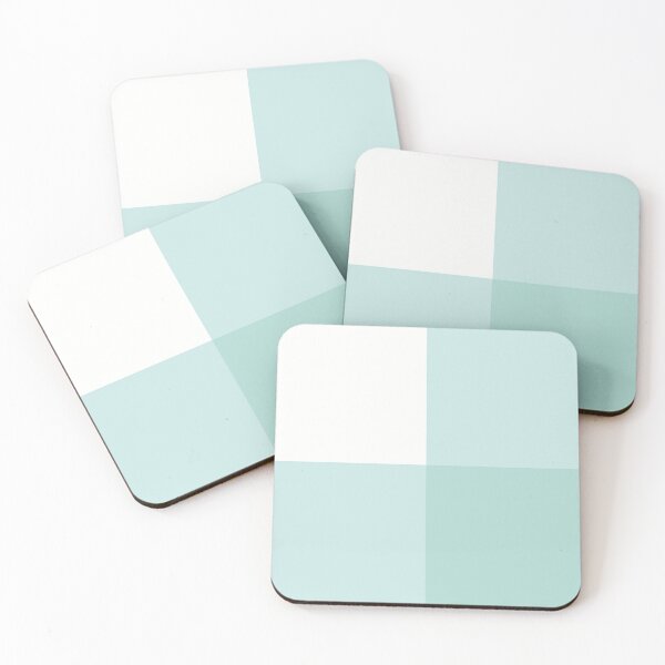 Item preview, Gingham in water green designed and sold by Hélène Carmona.
