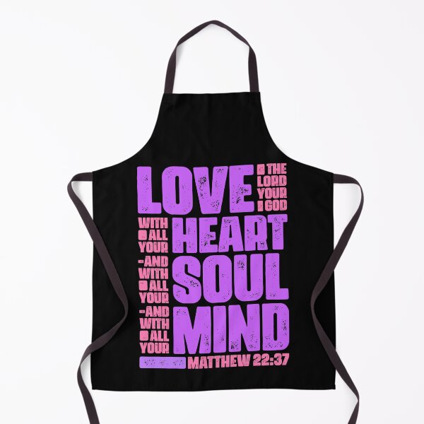 Item preview, Matthew 22:37 Love The Lord Your God With All Your Heart designed and sold by plushism.