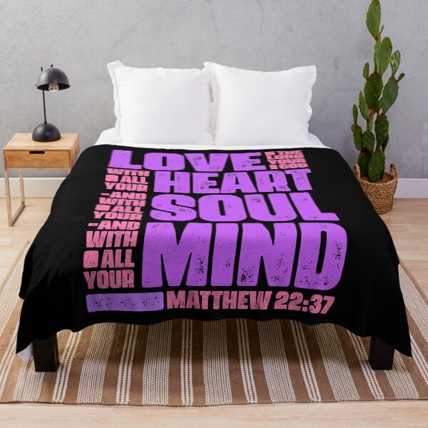Item preview, Matthew 22:37 Love The Lord Your God With All Your Heart designed and sold by plushism.