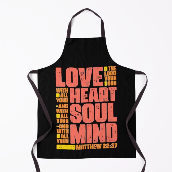 Item preview, Matthew 22:37 Love The Lord Your God With All Your Heart designed and sold by plushism.