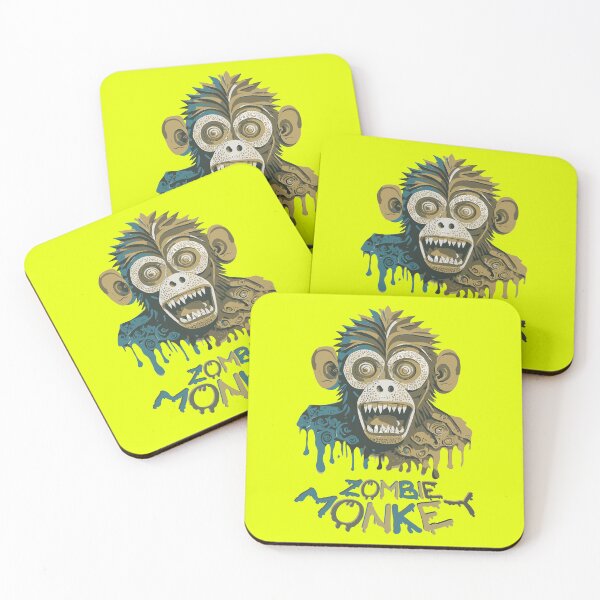 Item preview, Devilish and cruel zombie monkey designed and sold by Boogeyman Bill.