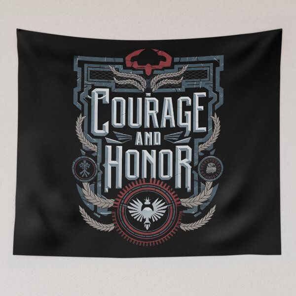 Item preview, Courage and Honor designed and sold by Dilwish5.