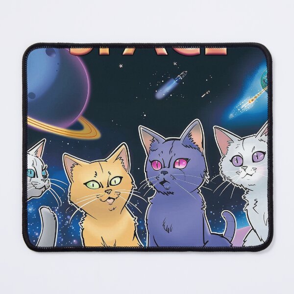 Item preview, Space cats in adventurous and artistic illustrations designed and sold by Piotrek0001.