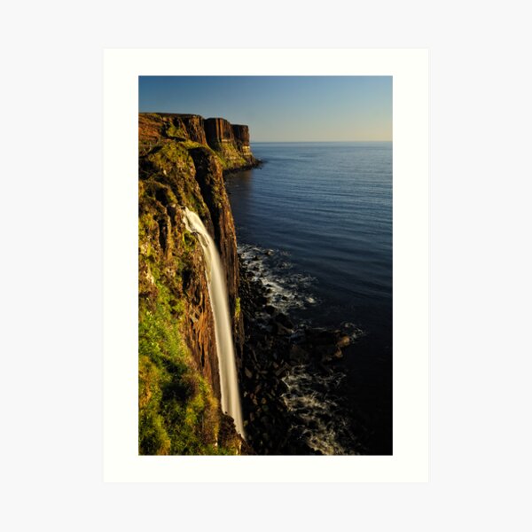 Mealt Falls & Kilt Rock, Isle of Skye Art Print