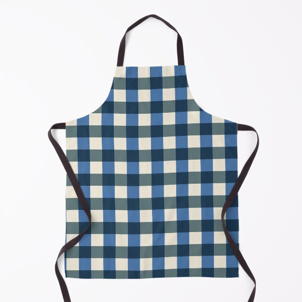 Aperçu de l'œuvre Gingham in bleu créée et vendue par Hélène Carmona.