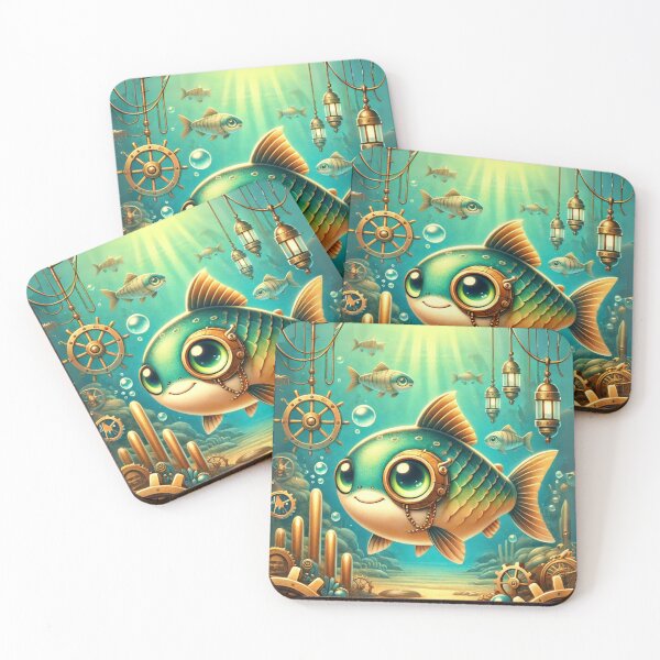 Item preview, Steampunk Keta Salmon designed and sold by Sillytoe.