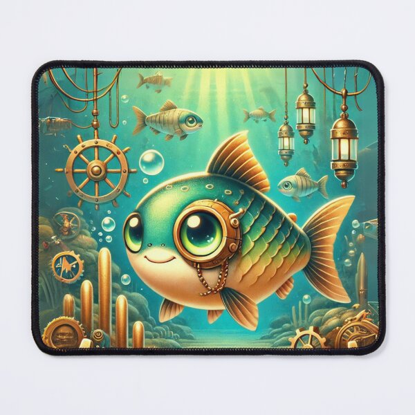 Item preview, Steampunk Keta Salmon designed and sold by Sillytoe.