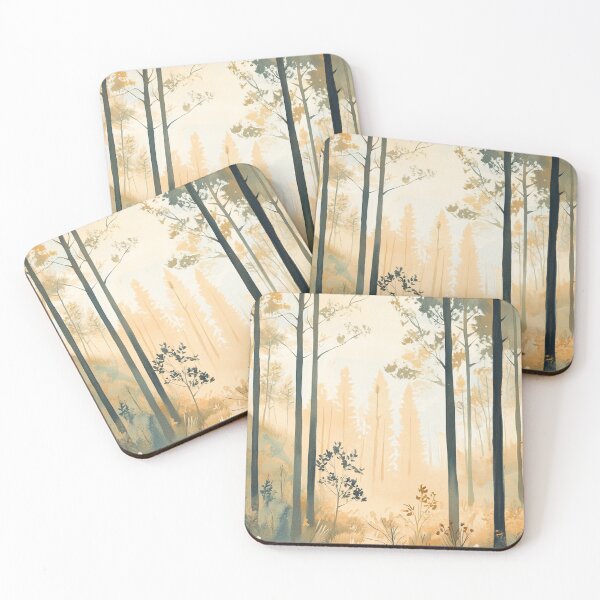 Item preview, Forest Serenity - Nature Illustration designed and sold by NathalieTecher.