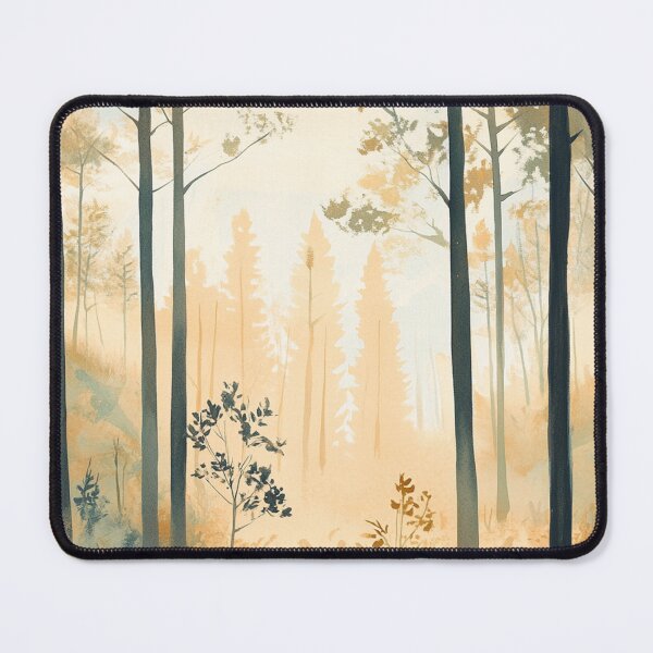 Item preview, Forest Serenity - Nature Illustration designed and sold by NathalieTecher.