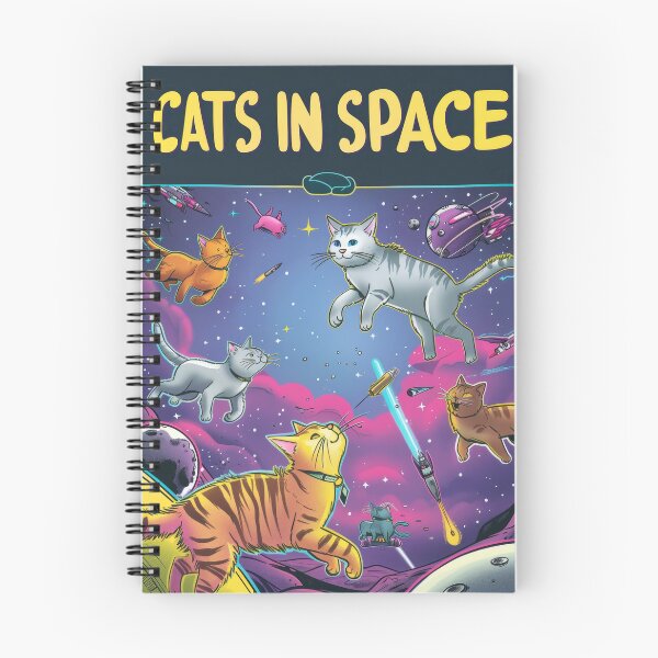 Item preview, Playful Space Cats in Artistic Illustrations designed and sold by Piotrek0001.