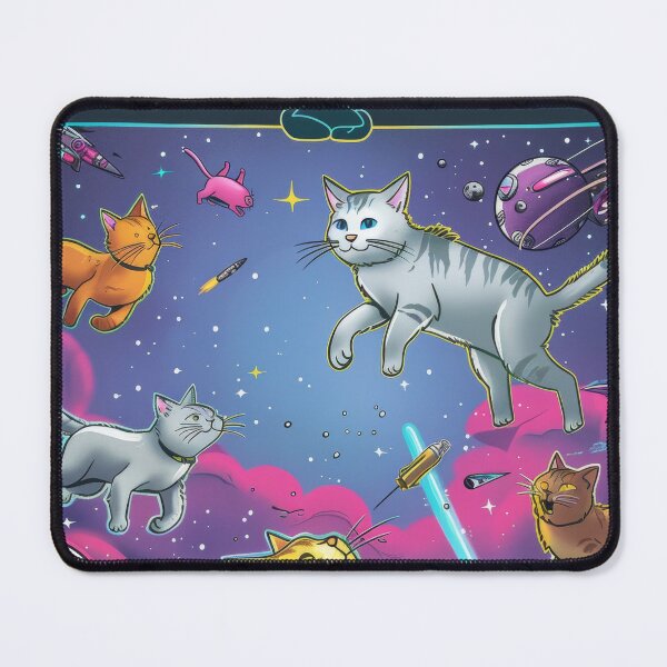 Item preview, Playful Space Cats in Artistic Illustrations designed and sold by Piotrek0001.