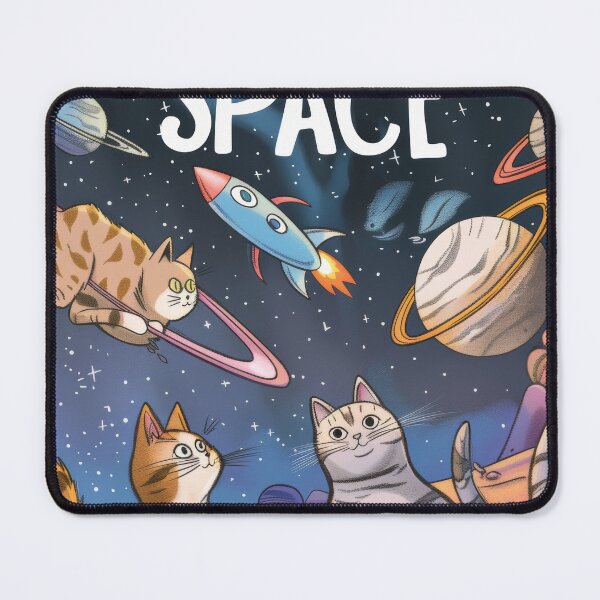 Item preview, Heroic Feline Explorers Among the Stars designed and sold by Piotrek0001.