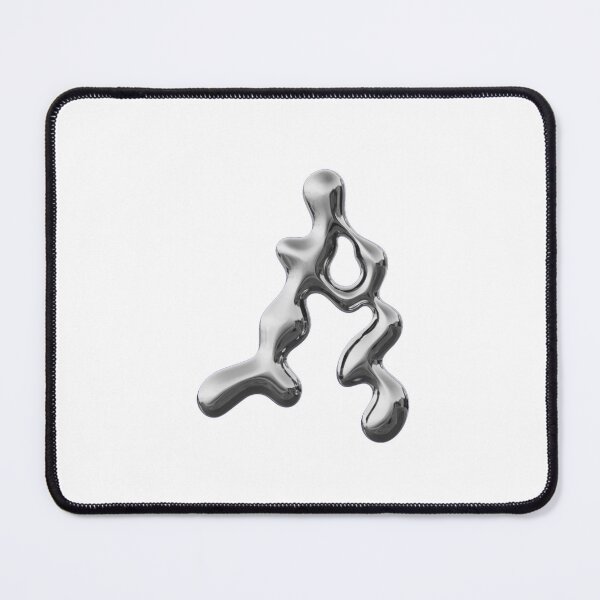Item preview, SILVER A LETTER CHROME DESIGN! designed and sold by MeBrokeStudent.