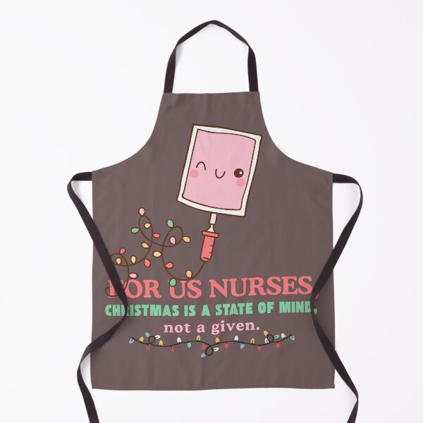 Item preview, For us nurses, Christmas is a state of mind, not a given. designed and sold by Dudiudi.