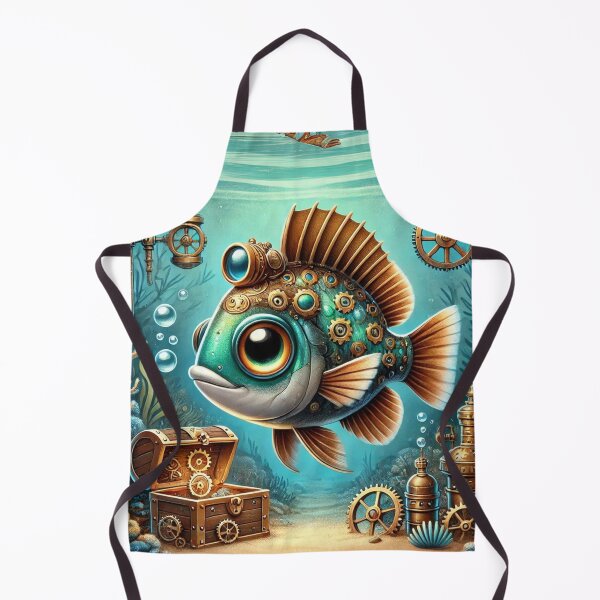 Item preview, Steampunk Keyhole Cichlid designed and sold by Sillytoe.