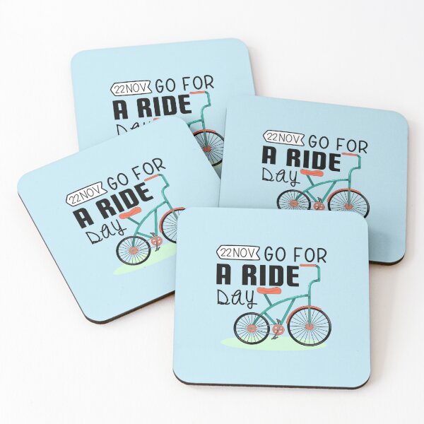 Item preview, 22 November Go for A Ride Day - Wacky Holidays designed and sold by ChemicalXShop.