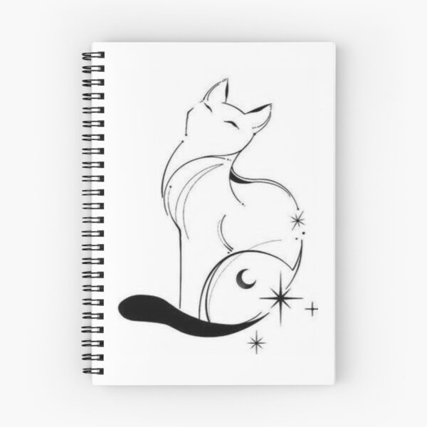 Item preview, Sitting Cat with Moon and Stars, Black and White, Cute drawing, Cat lovers, Aesthetic, Cute, Adorable cat, Simple Design, Circular, Simple gift, Magical Vibes, Crescent shape designed and sold by Ellecher23.