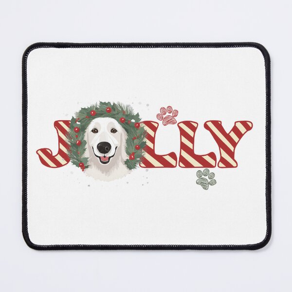 Item preview, Jolly Christmas - Kuvasz Nose Edition designed and sold by GoodyPaws.