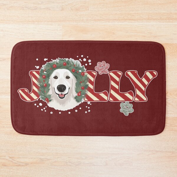 Item preview, Jolly Christmas - Kuvasz Nose Edition designed and sold by GoodyPaws.