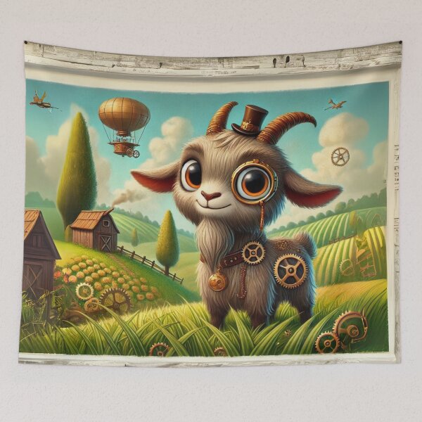 Item preview, Steampunk Kiko Goat designed and sold by Sillytoe.