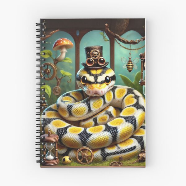 Item preview, Steampunk Killer Clown Ball Python designed and sold by Sillytoe.