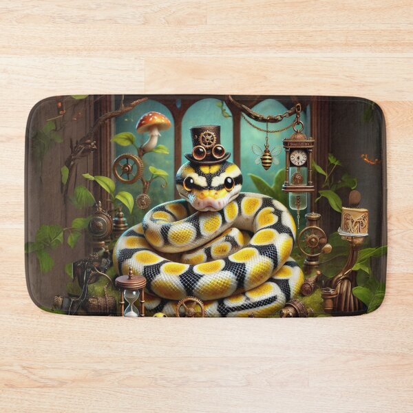 Item preview, Steampunk Killer Clown Ball Python designed and sold by Sillytoe.
