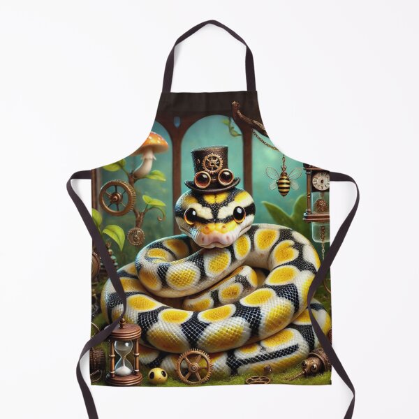 Item preview, Steampunk Killer Clown Ball Python designed and sold by Sillytoe.