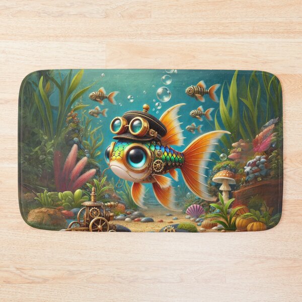 Item preview, Steampunk Killifish designed and sold by Sillytoe.