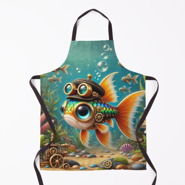 Item preview, Steampunk Killifish designed and sold by Sillytoe.
