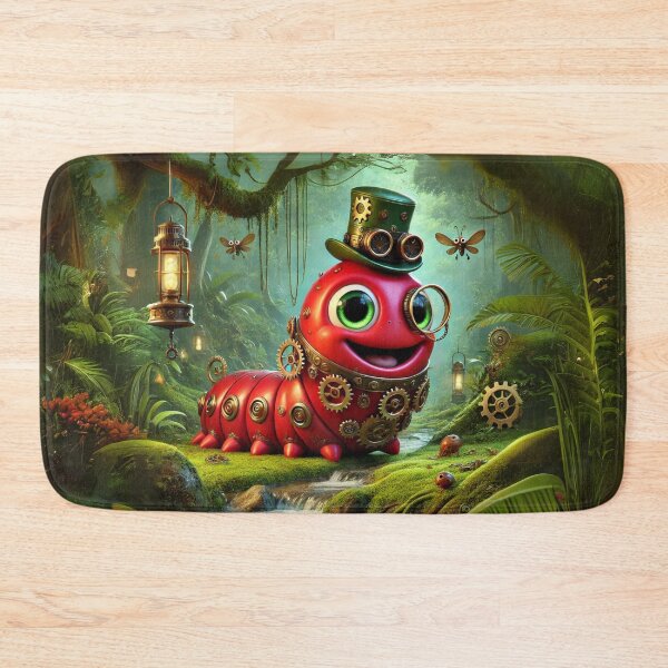 Item preview, Steampunk Kinabalu Giant Red Leech designed and sold by Sillytoe.