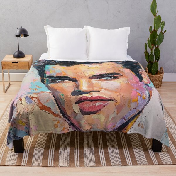 Item preview, Elvis Presley, Portrait Pastel Painting designed and sold by Carinaprint.